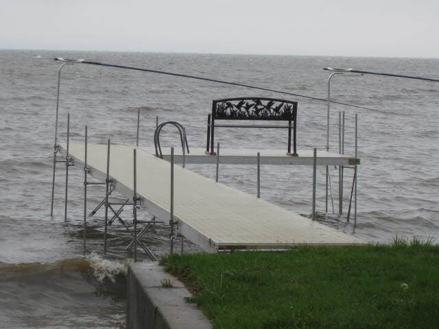 Todd Brelage dock installation project