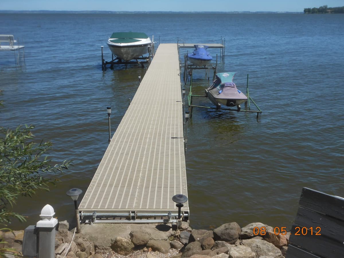 Cappallani Kelly new dock installation July 2012