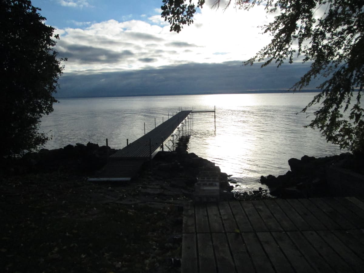 Seasonal dock removal service October 2013