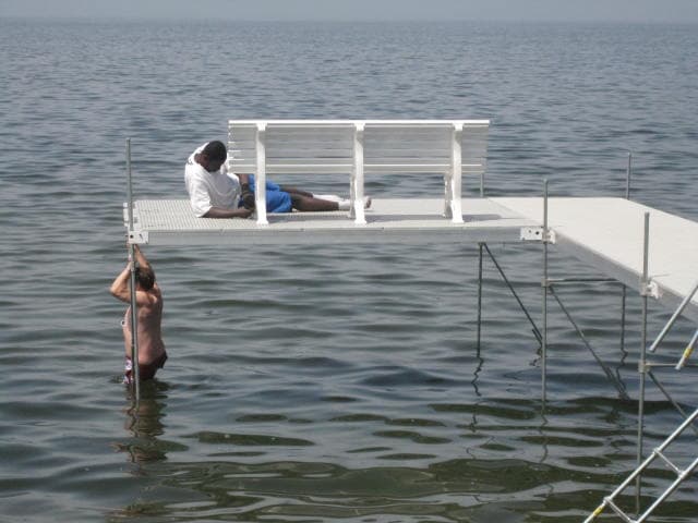 Olsen premier dock system - full view